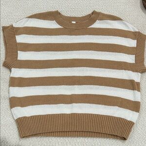 NWOT Striped sweater shirt